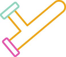 Baton Icon Baton Stick Weapon vector