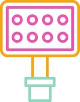 Lights Icon Lights Stadium Floodlights vector