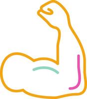 Arm Icon Upper Limb Symbol vector