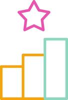 Competition Icon Minimalist Symbol vector