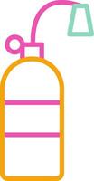 Fire Extinguisher Icon Minimalist Symbol vector