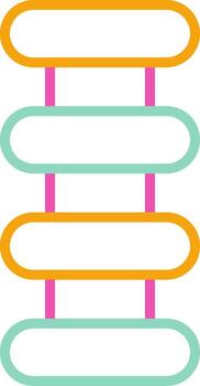 Spine Icon Backbone Structure Symbol vector