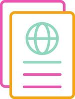 Passport Travel Document Image vector