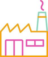 Factory Icon Factory Industrial Plant vector