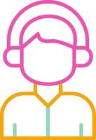 Customer Service Client Support Symbol vector