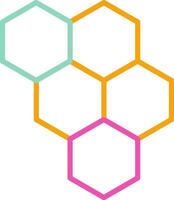 Honeycomb Beehive Graphic vector