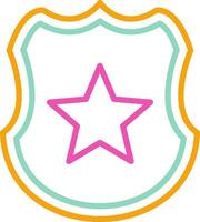 Police Badge Icon Police Badge Shield vector
