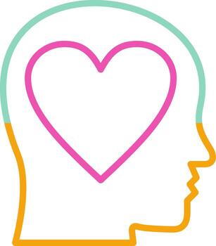 Head Icon Cranium Structure Symbol vector