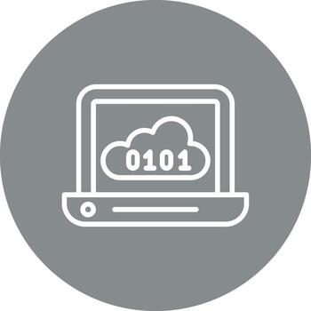 binario código tecnología estilizado diseño formar vector