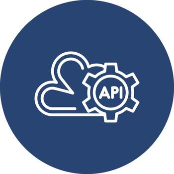 Api Sharp Edged UI Visual vector