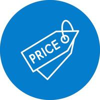 Price Tag Handcrafted Interface Design Symbol vector