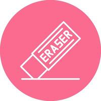 Eraser Illustrated Design Concept Graphic vector