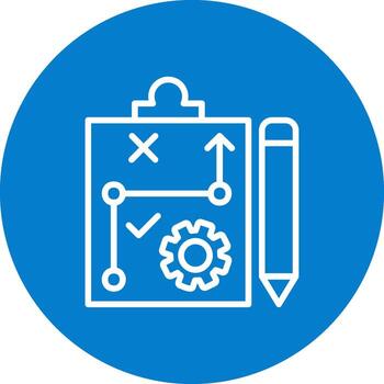 Strategy Wireframe Mobile App Design vector
