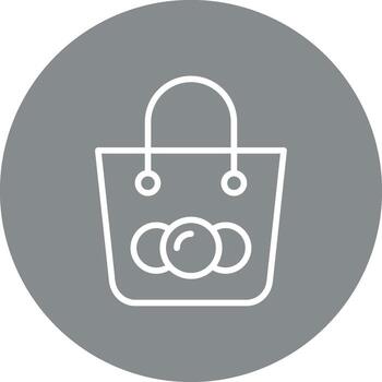 bolso código establecido ui símbolo vector