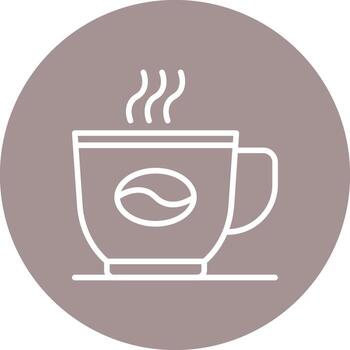 café taza código establecido ui símbolo vector