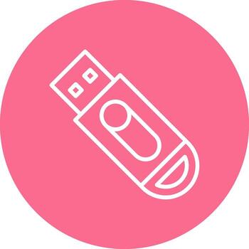 pulgar conducir código establecido ui símbolo vector