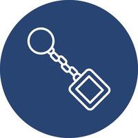 Key Chain Web Style UI Graphic vector