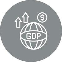 Gdp Bright Toned UI Visual vector