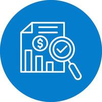 Verification Thin Line Graphic Shape vector