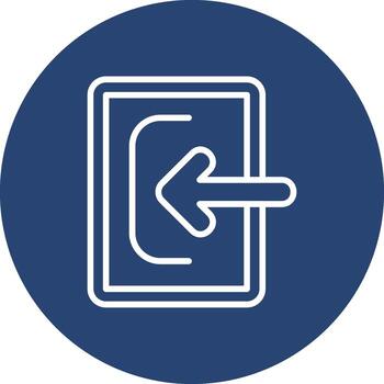 Login Smooth Mobile App Visual vector