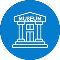 Museum User Interface Graphic Mark vector