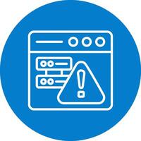 Warning Clean Flat Symbol vector