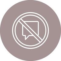 No Talk Custom UI Line Element vector