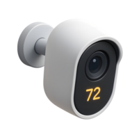 Security camera with digital display for home monitoring png