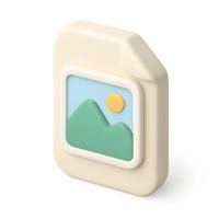 Digital photo icon for app interface png