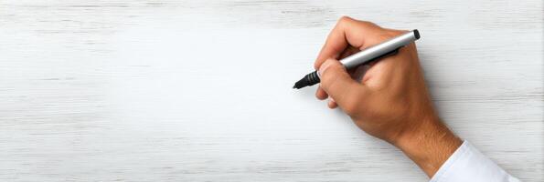 Teacher Demonstrates Handwriting on a Whiteboard During a Classroom Lesson With Ample Copy Space for Student Notes and Interactive Activities photo