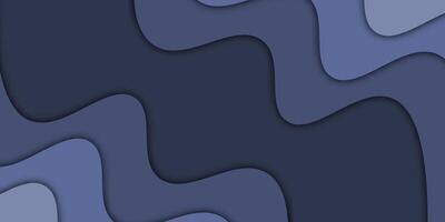 background abstract geometric liquid blue gradient paper cutout eps 10 vector