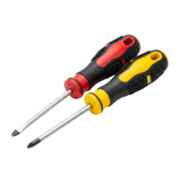 Two screwdrivers isolated on transparent background png