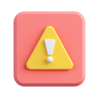 Yellow warning sign on a pink background represents alertness and caution in a digital context png