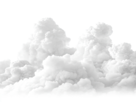 Fluffy white clouds billowing against a bright background creating a soft and serene atmosphere png