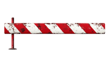 Barriers in construction zones guide safety during projects and protect pedestrians from hazards png