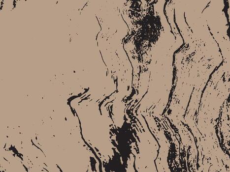 resumen texturizado antecedentes con fluido negro tinta salpicaduras y orgánico líneas en un apagado bronceado base silueta vector