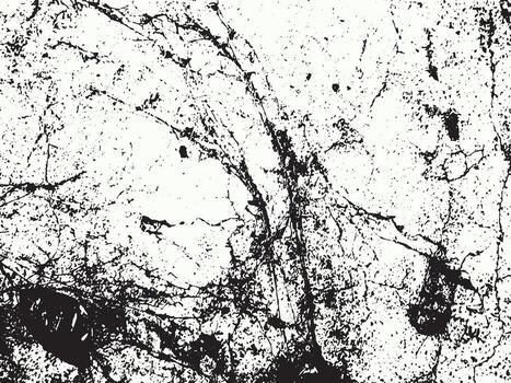 resumen negro y blanco texturizado antecedentes con orgánico salpicar y crepitar patrones silueta vector