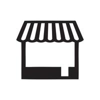 Shop Icon for ECommerce Websites and Mobile Apps vector