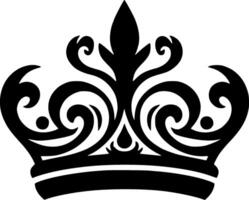 Premium Quality Crown Design T-Shirt Mug - Royalty Statement Apparel - Ideal Gift for Kings and Queens Black and White illustration vector