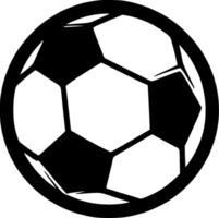 Premium Minimalist Football Logo Flat Design for T-Shirts, Mugs and More - Quality Sports Merchandise vector