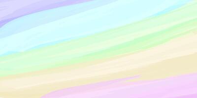 Pastel Watercolor Background Soft Abstract Waves vector