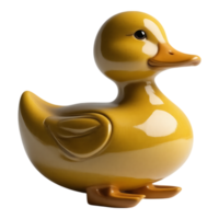 Charming 3D Cartoon Duck Toy png