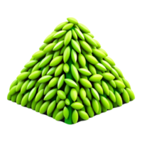 Isometric Tree with Lush Green Foliage png