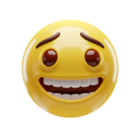 Excited Yellow Emoji Grinning Face png