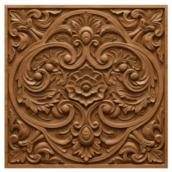 Castanho texturizado superfície com geométrico recorrente padronizar e Projeto png