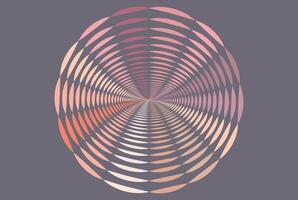 Abstract lose round ring ombre background vector