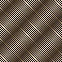 seamless luxury striped geometric pattern. Gold royal design. Repeatable ornament elegant golden weave background with lines. Symmetry endless vintage print vector