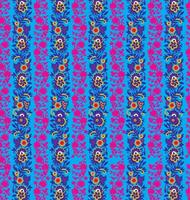 Beautiful vintage floral pattern in small flowers. Small pink flowers. Dark blue background. Liberty style print vector