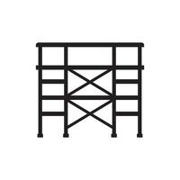 scaffolding icon design vector