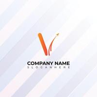 Letter V Molecule Logo, Bio tech Connect Dots Science Technology Logo Design vector